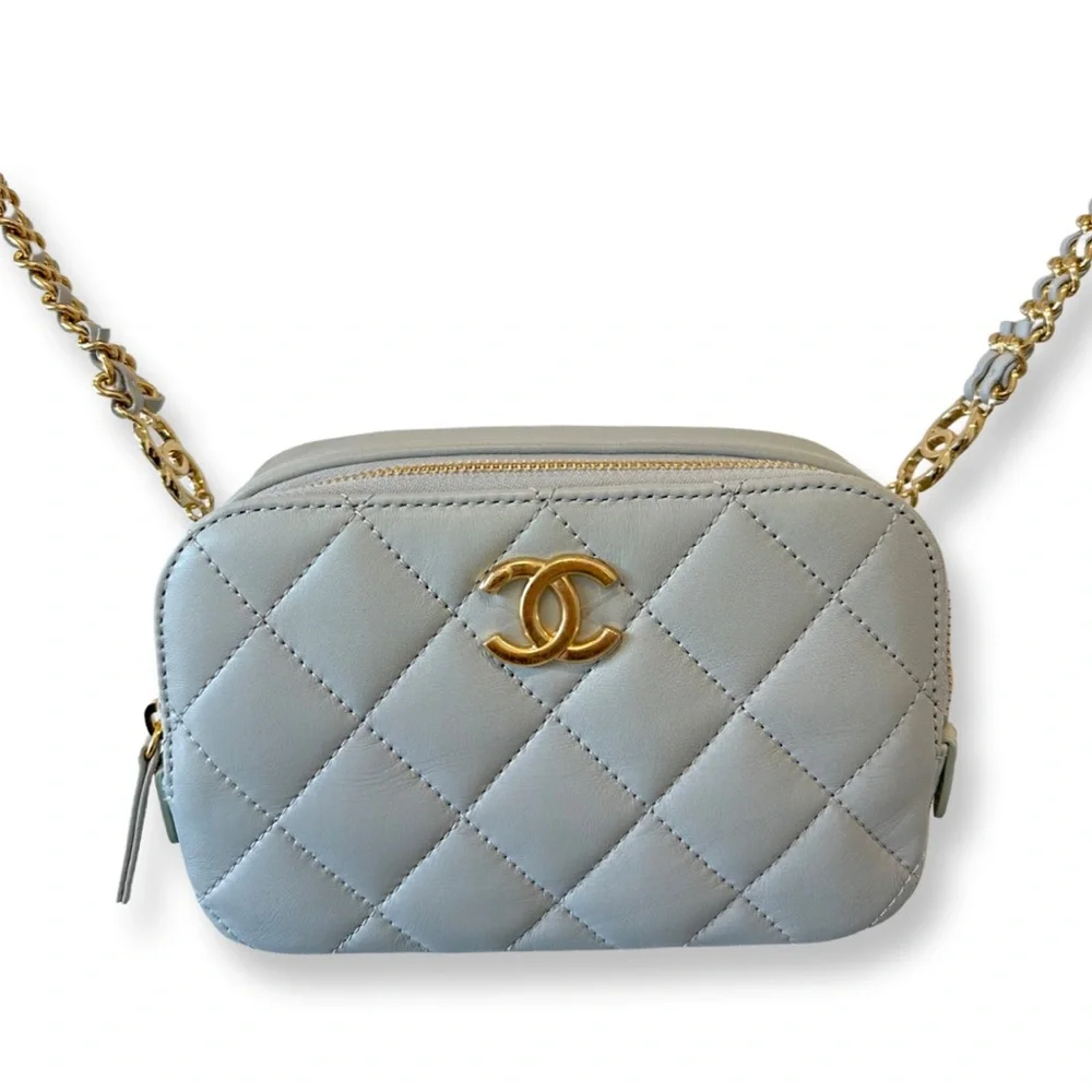 FULL SET - CHANEL Mini Camera Case Shoulder Bag (23C) - Picture 2 of 7